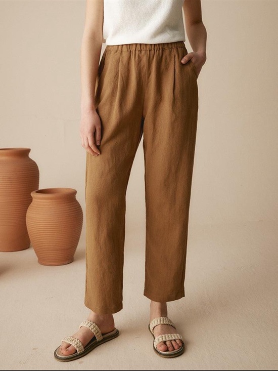 Lintico Pants - NEW. Lintico Linen Tapered Patricia Pants. NWT